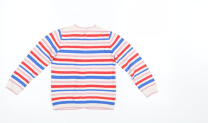 Girls UK Size 4-5 Years NEXT Multicoloured Cardigan Jumper