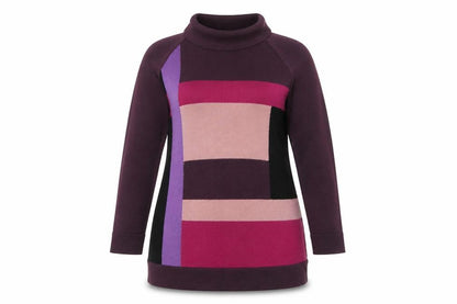 Womens UK Size 16 Marks and Spencer Multicoloured Tunic Jumper