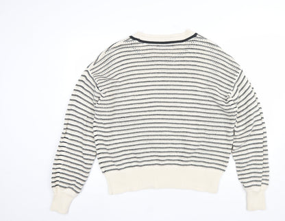 Womens UK Size L Marks and Spencer Multicoloured Pullover Jumper