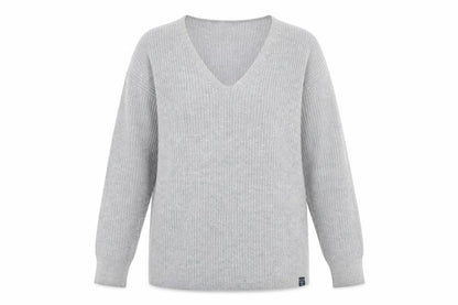 Womens UK Size 10 Superdry Grey Pullover Jumper