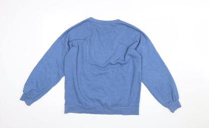 Womens UK Size M Bekkin Blue Pullover Sweatshirt