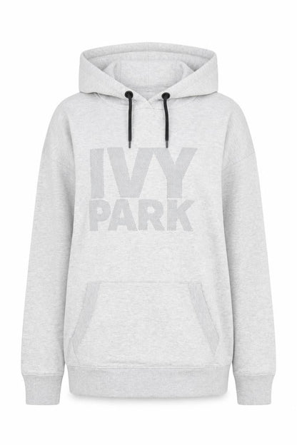 Womens UK Size M IVY PARK Grey Pullover Hoodie