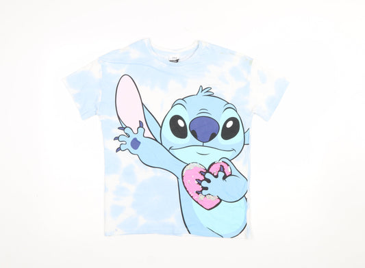 Girls UK Size 11-12 Years George Blue Basic T-Shirt