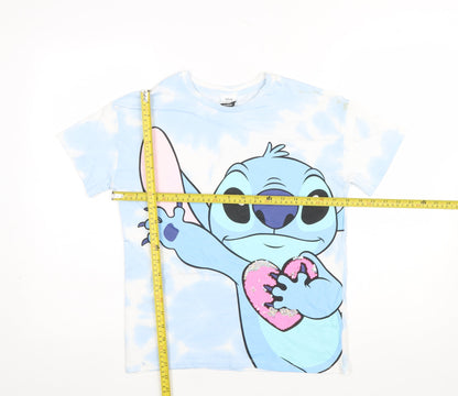 Girls UK Size 11-12 Years George Blue Basic T-Shirt
