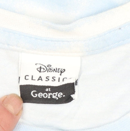 Girls UK Size 11-12 Years George Blue Basic T-Shirt