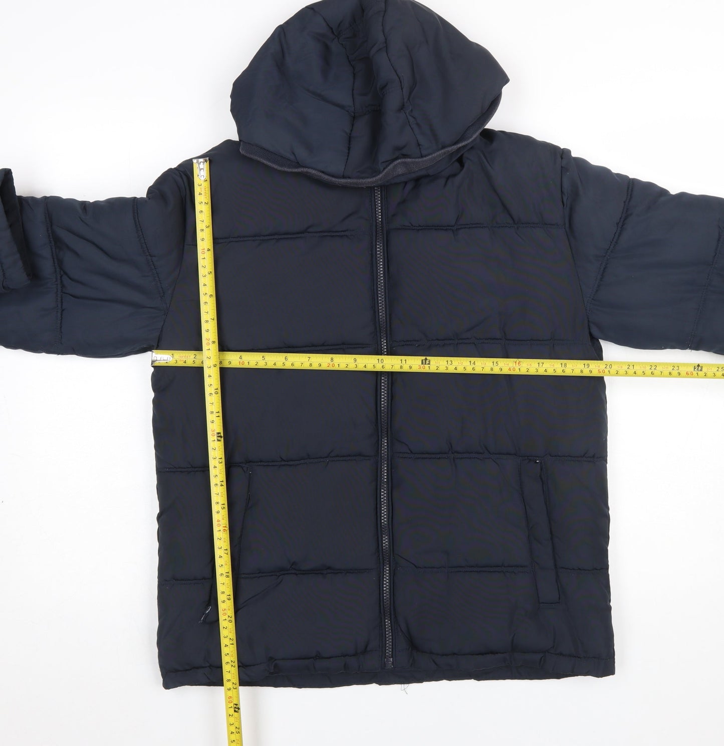 Boys UK Size 12-13 Years Grand & Hills Blue Puffer Jacket