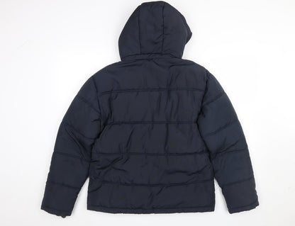 Boys UK Size 12-13 Years Grand & Hills Blue Puffer Jacket