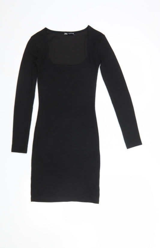 Womens UK Size 10 Zara Bodycon Dress