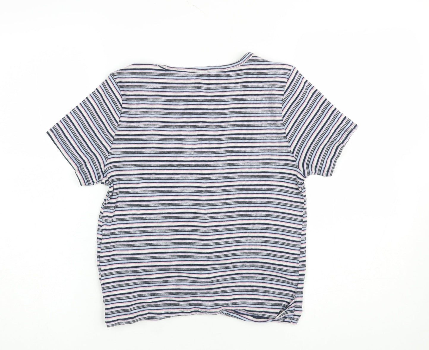 Womens UK Size S Hollister Multicoloured Basic T-Shirt