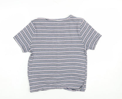 Womens UK Size S Hollister Multicoloured Basic T-Shirt