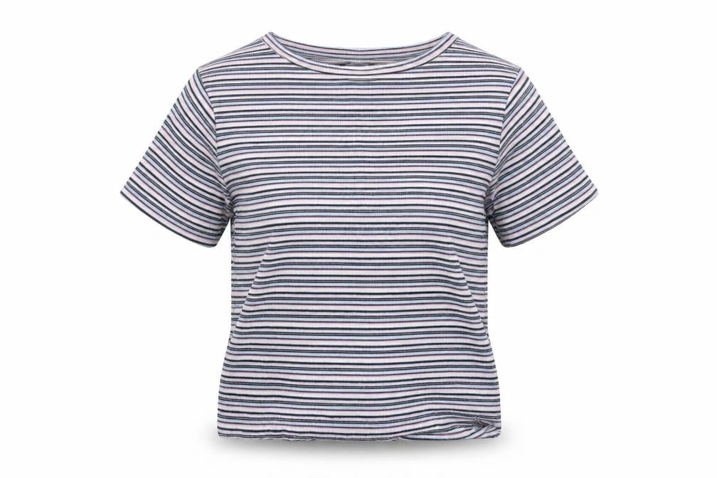 Womens UK Size S Hollister Multicoloured Basic T-Shirt