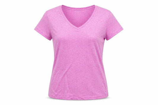 Womens UK Size S Velocity Pink Gym & Training Running & Jogging Yoga T-Shirt