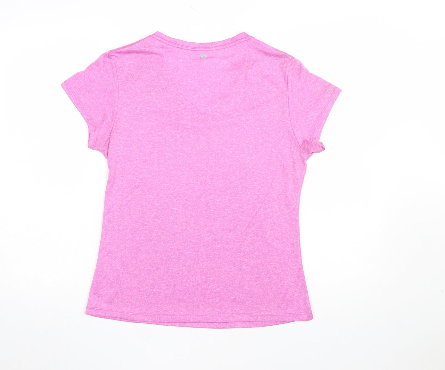 Womens UK Size S Velocity Pink Gym & Training Running & Jogging Yoga T-Shirt