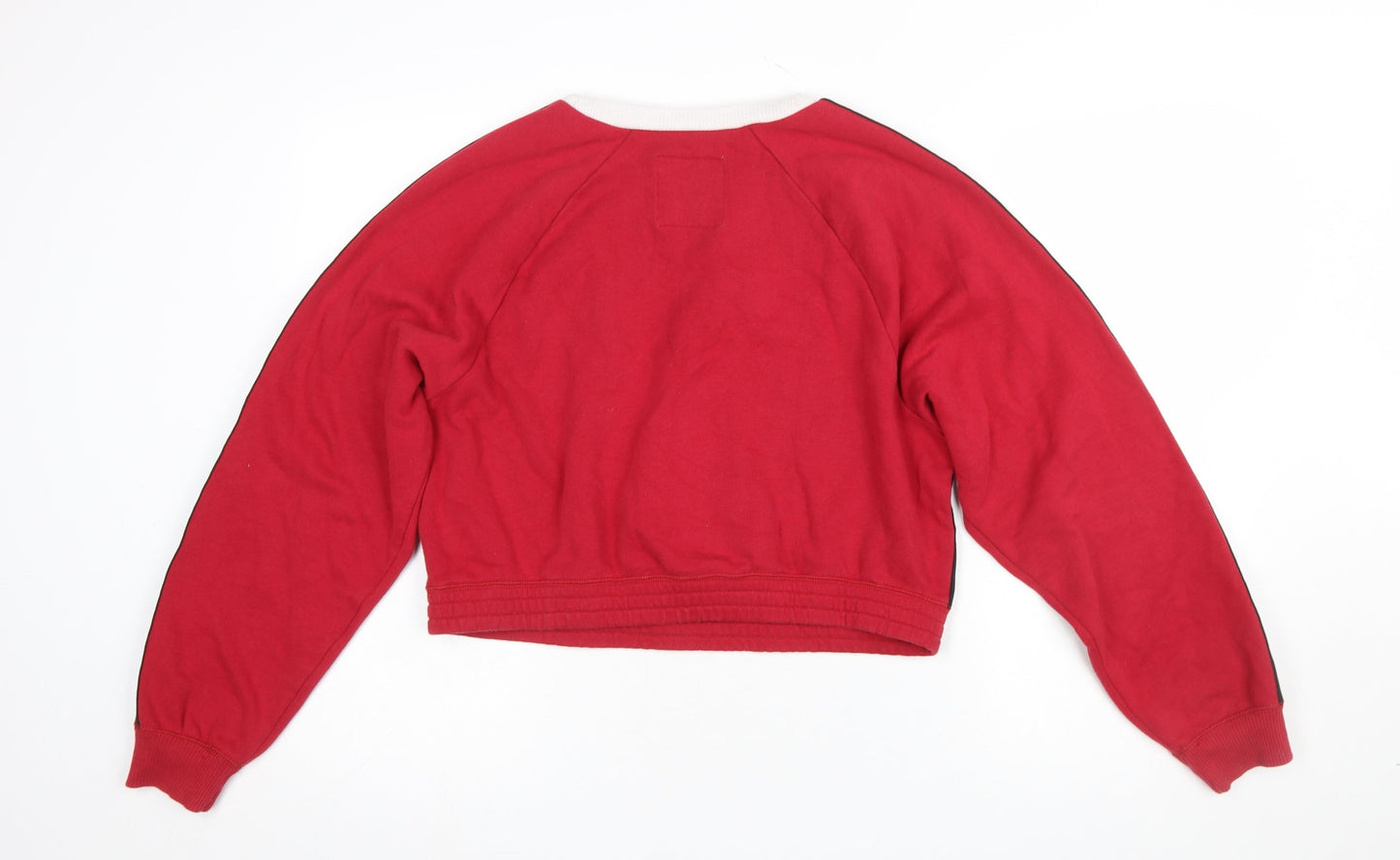 Womens UK Size S Hollister Red Pullover Sweatshirt