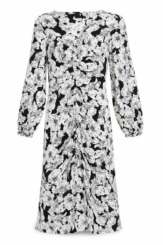 Womens UK Size 8 River Island Ruched Dress