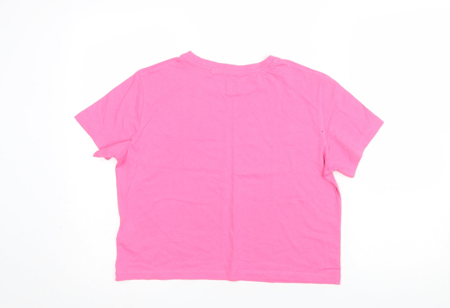 Girls UK Size 14-15 Years ELLE Pink Basic T-Shirt