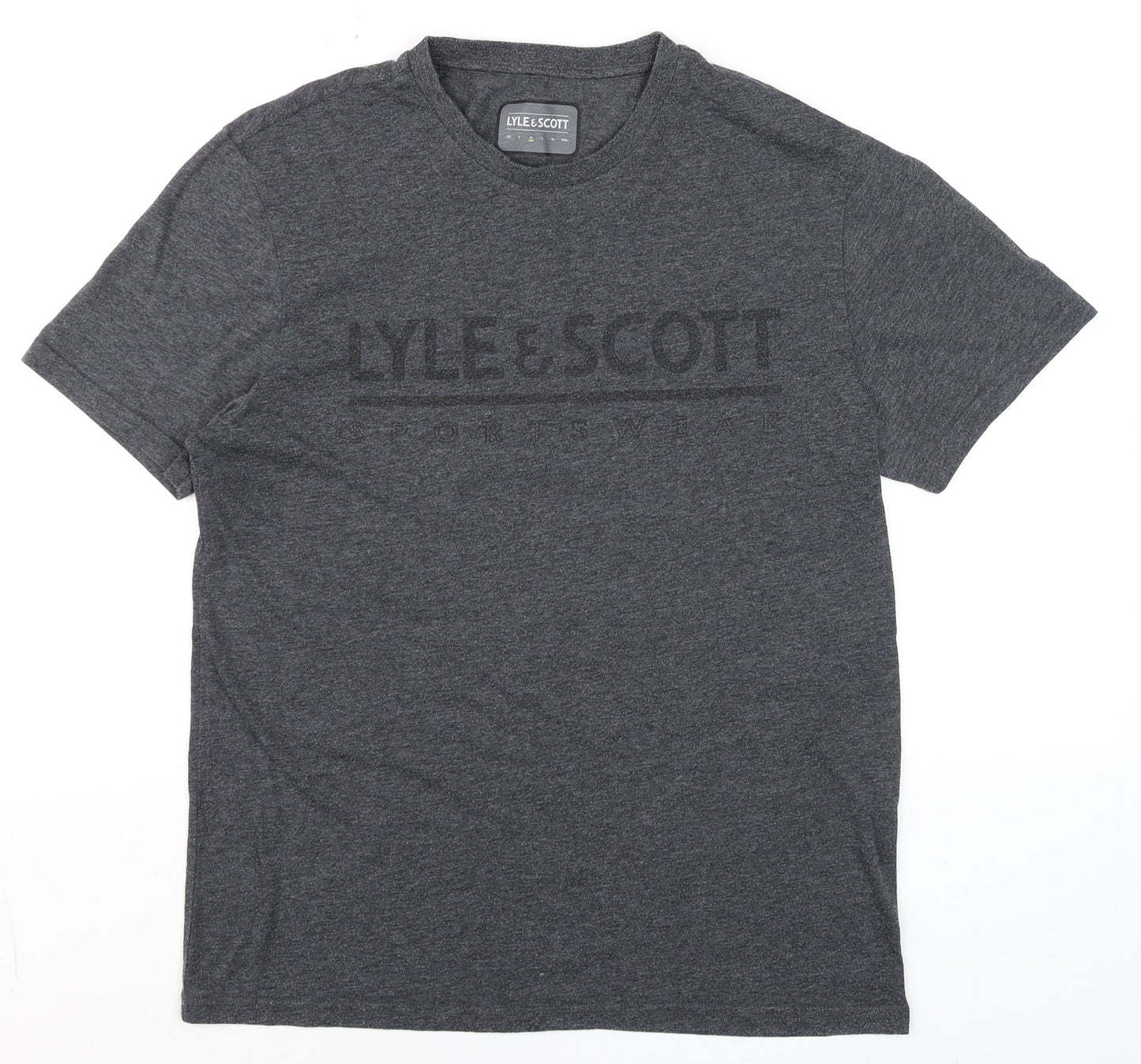 Mens UK Size M Lyle & Scott Grey  T-Shirt