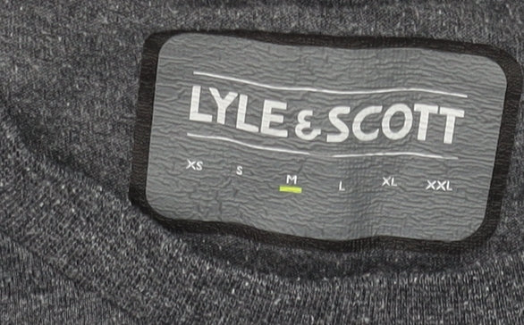 Mens UK Size M Lyle & Scott Grey  T-Shirt
