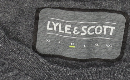 Mens UK Size M Lyle & Scott Grey  T-Shirt