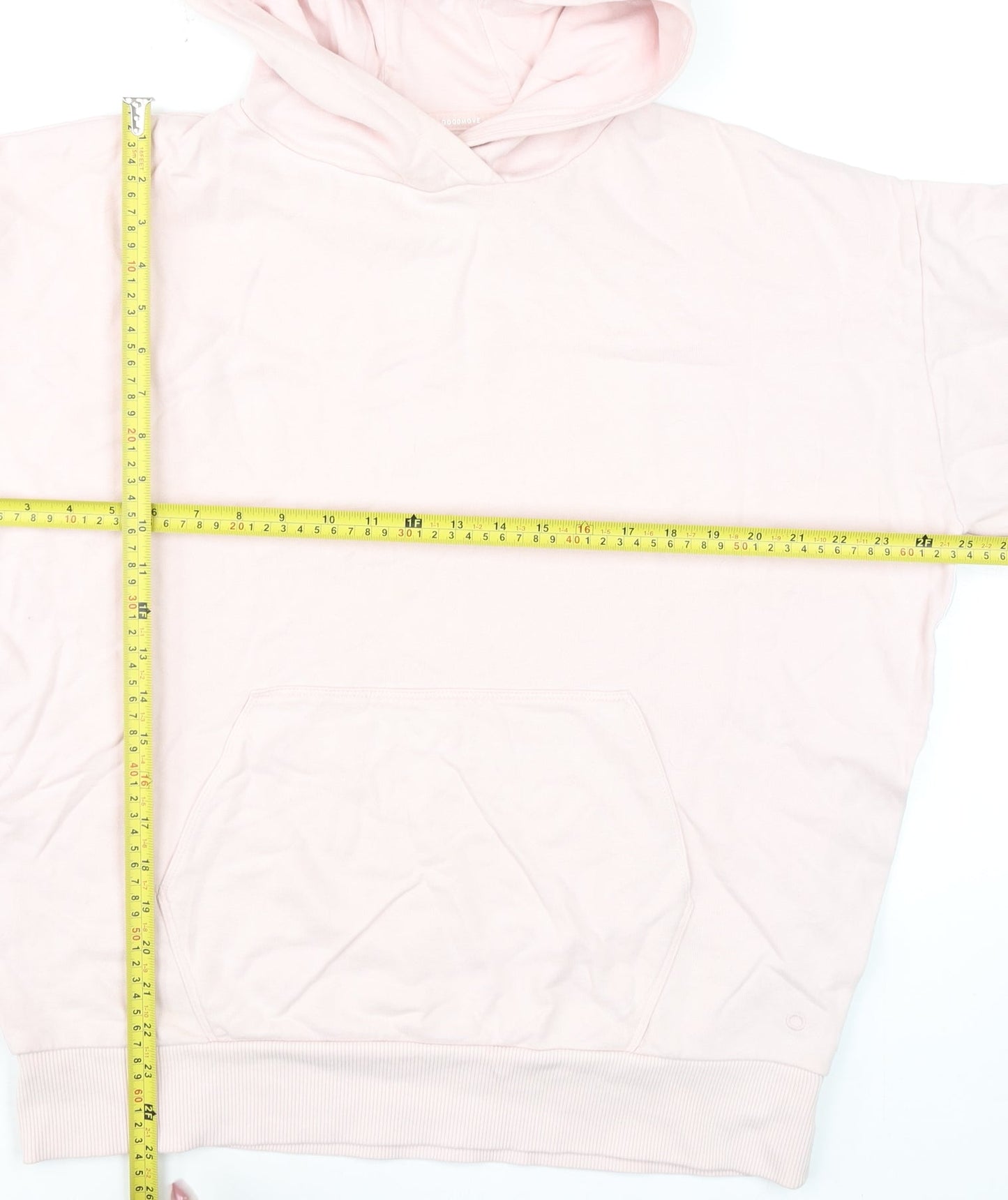 Womens UK Size S Marks and Spencer Pink Pullover Hoodie