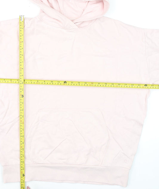 Womens UK Size S Marks and Spencer Pink Pullover Hoodie