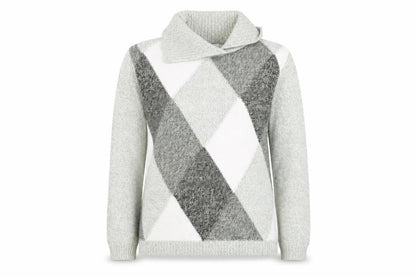Womens UK Size 14 Gelco Grey Pullover Jumper