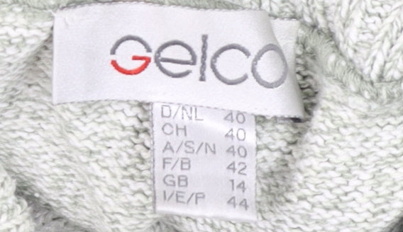 Womens UK Size 14 Gelco Grey Pullover Jumper