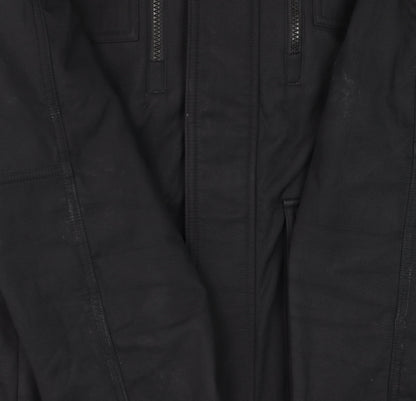 Mens UK Size L Canada Weathergear Black Parka Coat