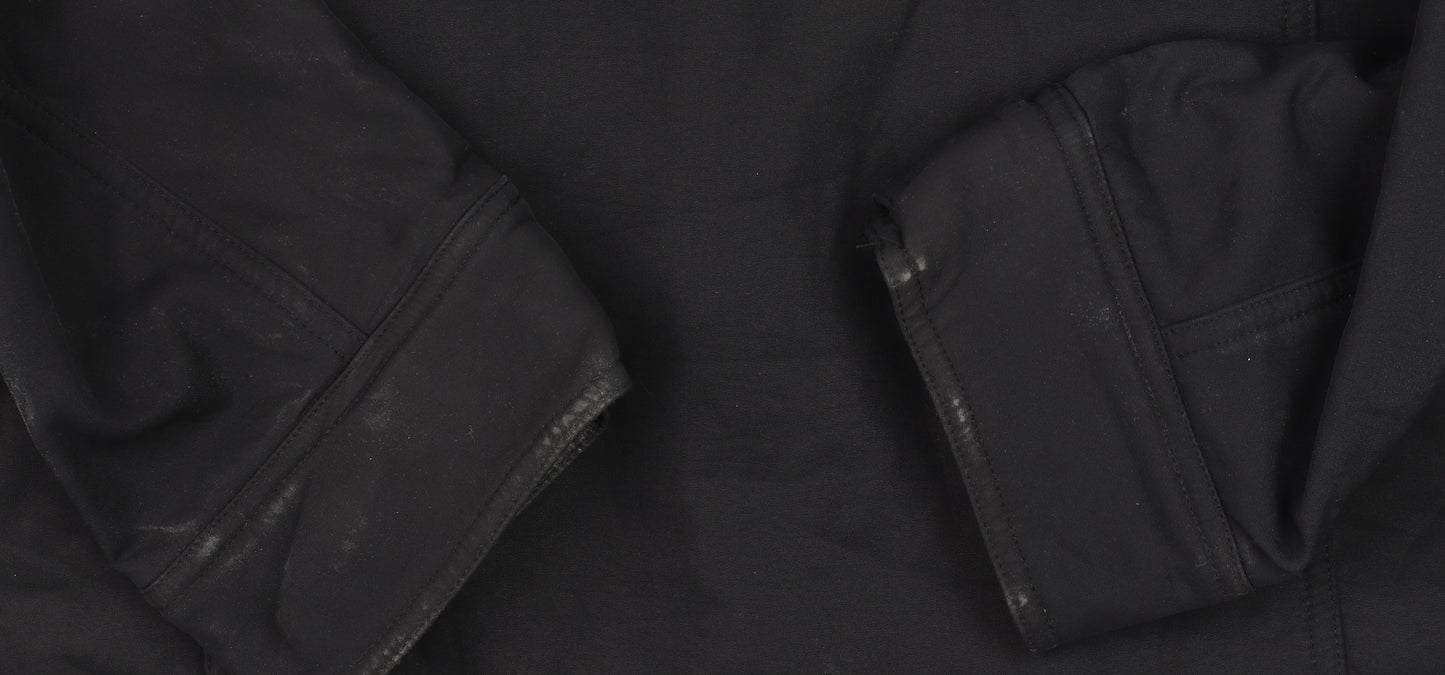 Mens UK Size L Canada Weathergear Black Parka Coat