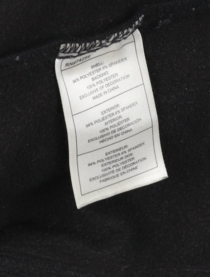Mens UK Size L Canada Weathergear Black Parka Coat