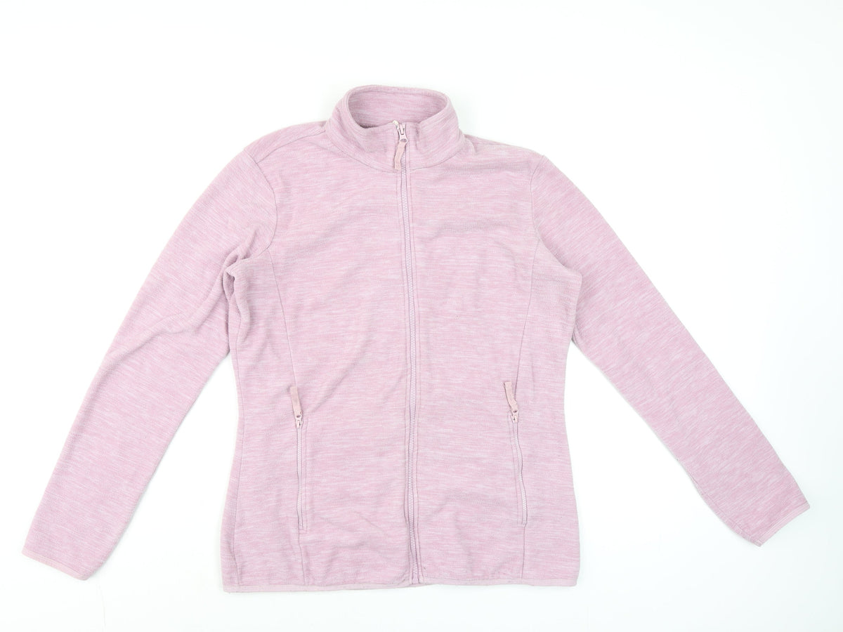 Womens UK Size M Mountain Warehouse Pink Hiking Walking Gym & Training Jacket