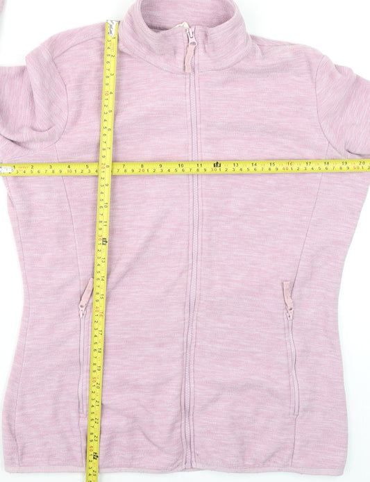 Womens UK Size M Mountain Warehouse Pink Hiking Walking Gym & Training Jacket