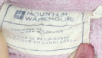 Womens UK Size M Mountain Warehouse Pink Hiking Walking Gym & Training Jacket