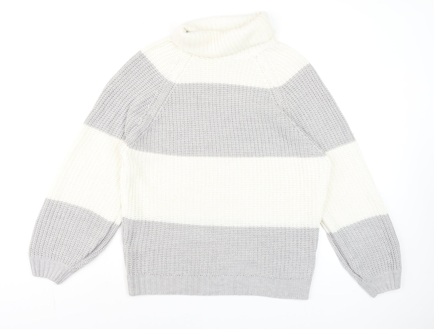 Womens UK Size S AX Paris Grey Pullover Jumper