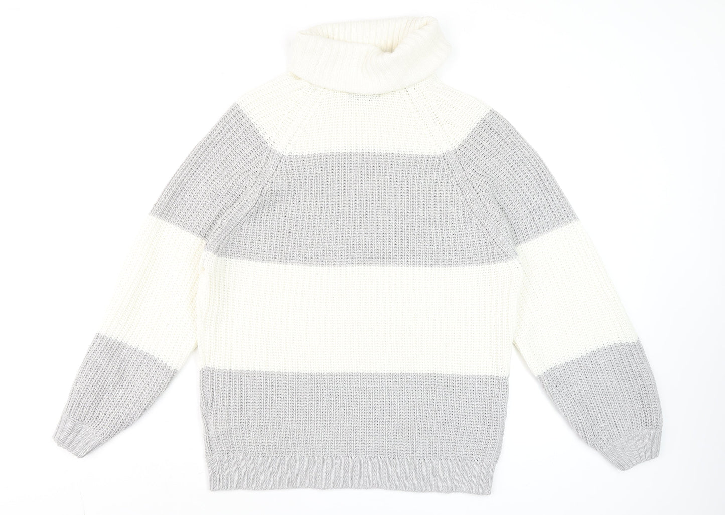 Womens UK Size S AX Paris Grey Pullover Jumper