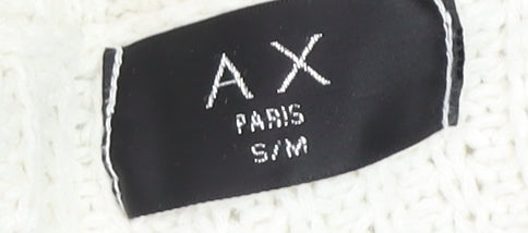 Womens UK Size S AX Paris Grey Pullover Jumper