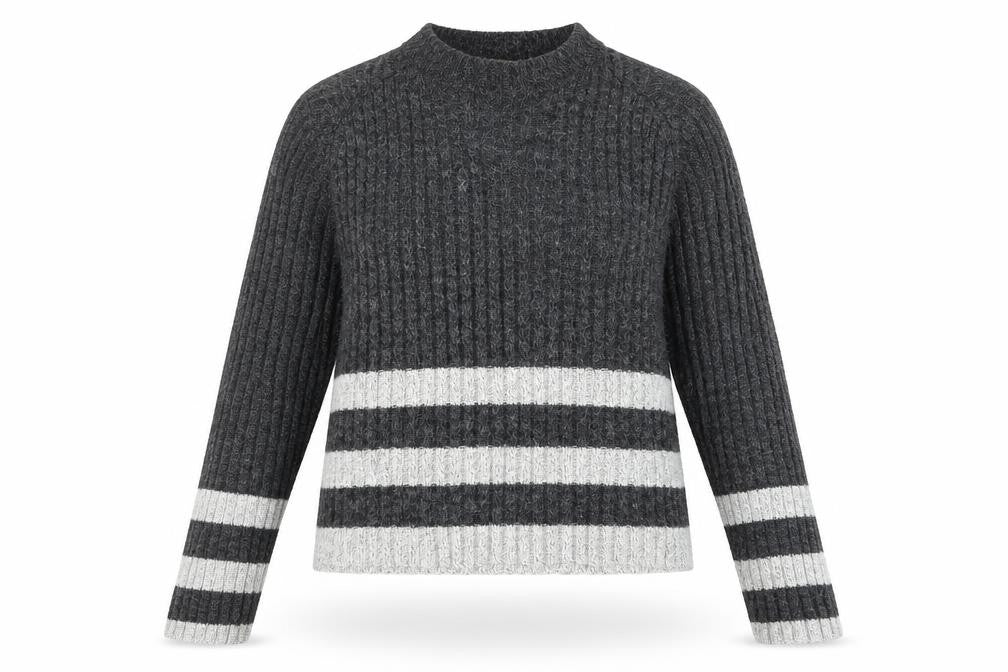 Womens UK Size S Katsumi Grey Pullover Jumper