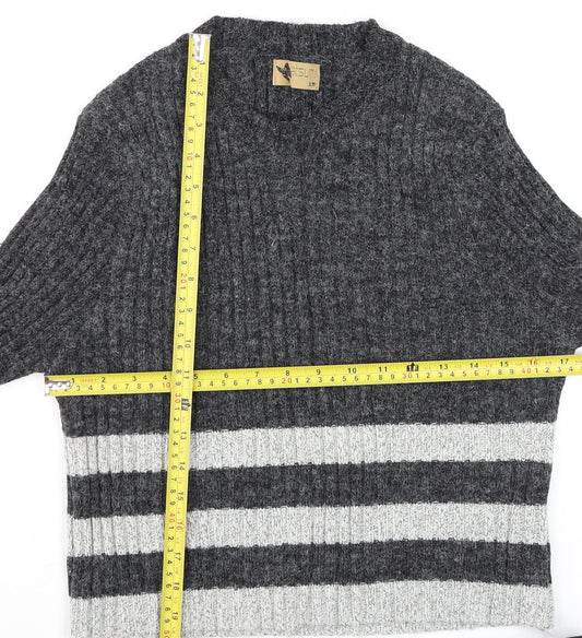 Womens UK Size S Katsumi Grey Pullover Jumper
