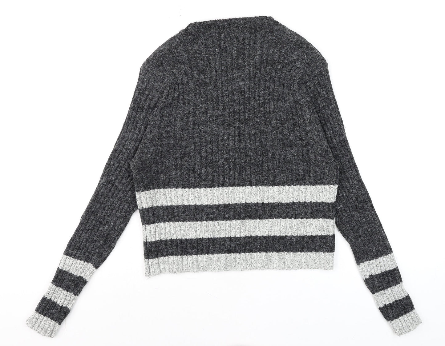Womens UK Size S Katsumi Grey Pullover Jumper
