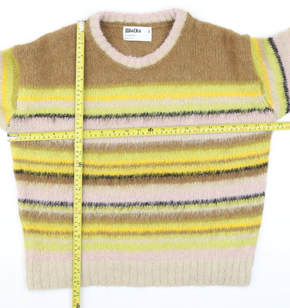Womens UK Size S Primark Multicoloured Pullover Jumper