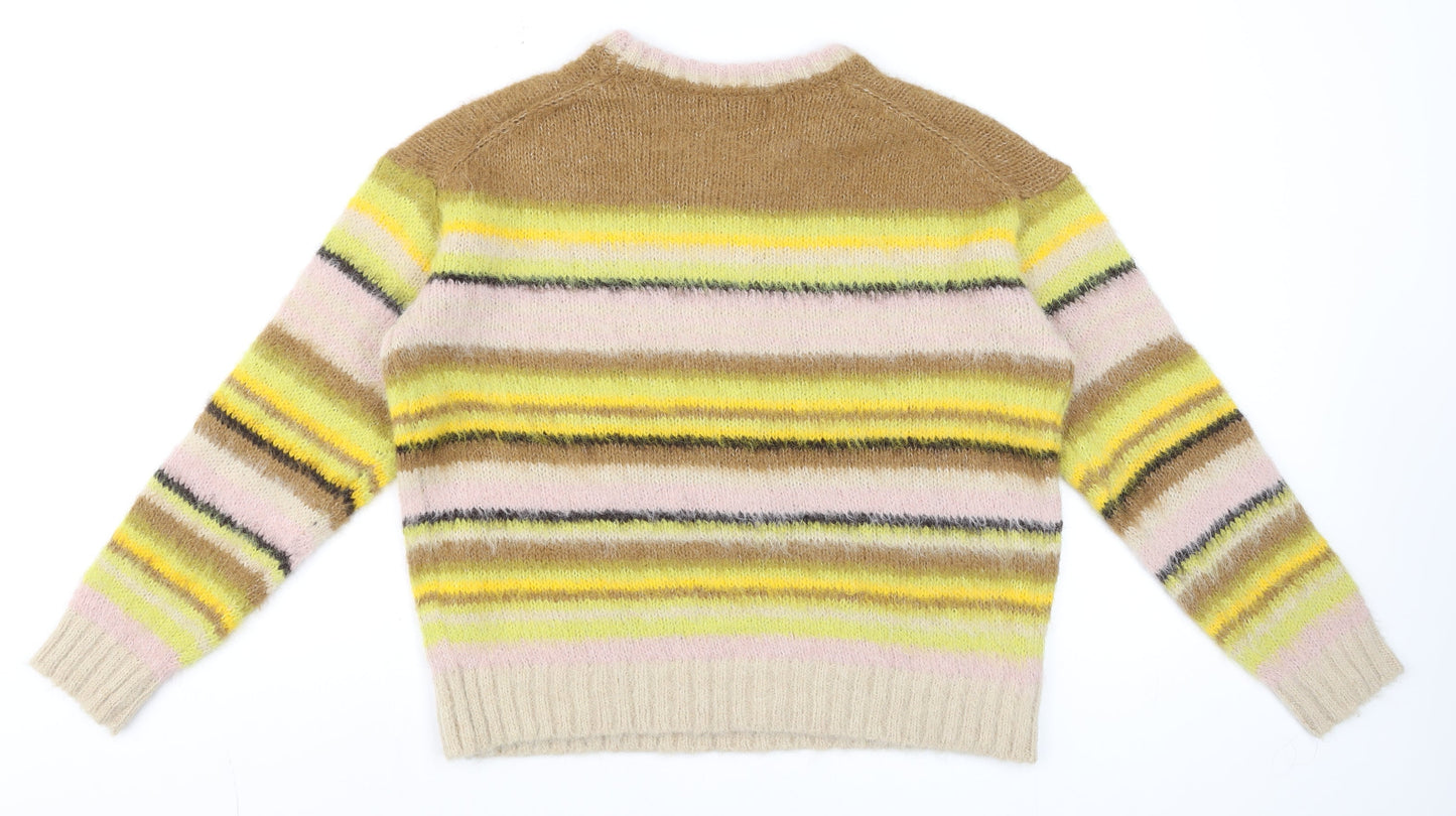 Womens UK Size S Primark Multicoloured Pullover Jumper