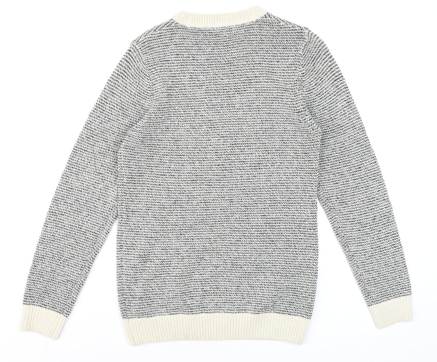 Mens UK Size S NEXT Grey Pullover Jumper