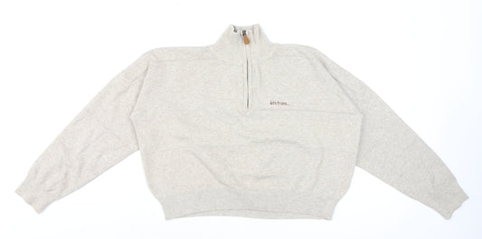 Womens UK Size S Urban Outfitters Beige Pullover Sweatshirt
