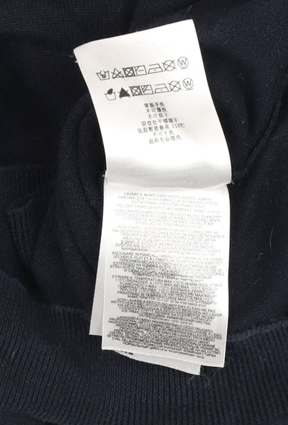 Mens UK Size XL Replay Blue Pullover Jumper