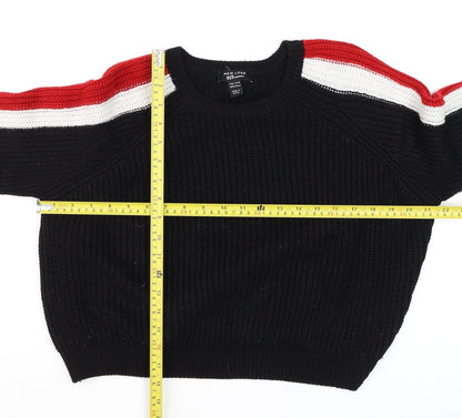 Girls UK Size 14-15 Years New Look Black Pullover Jumper