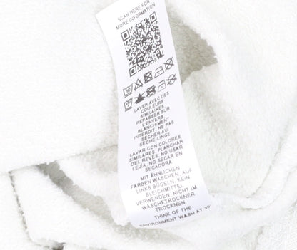 Womens UK Size 10 Reclaimed Vintage White Pullover Sweatshirt