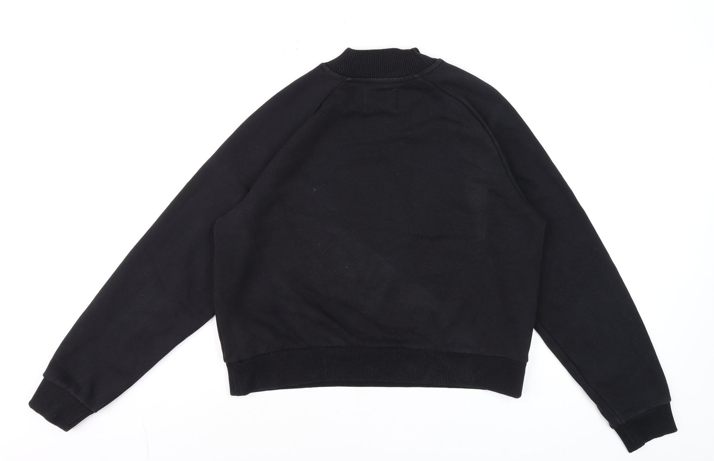 Womens UK Size S Calvin Klein Jeans Black Pullover Sweatshirt