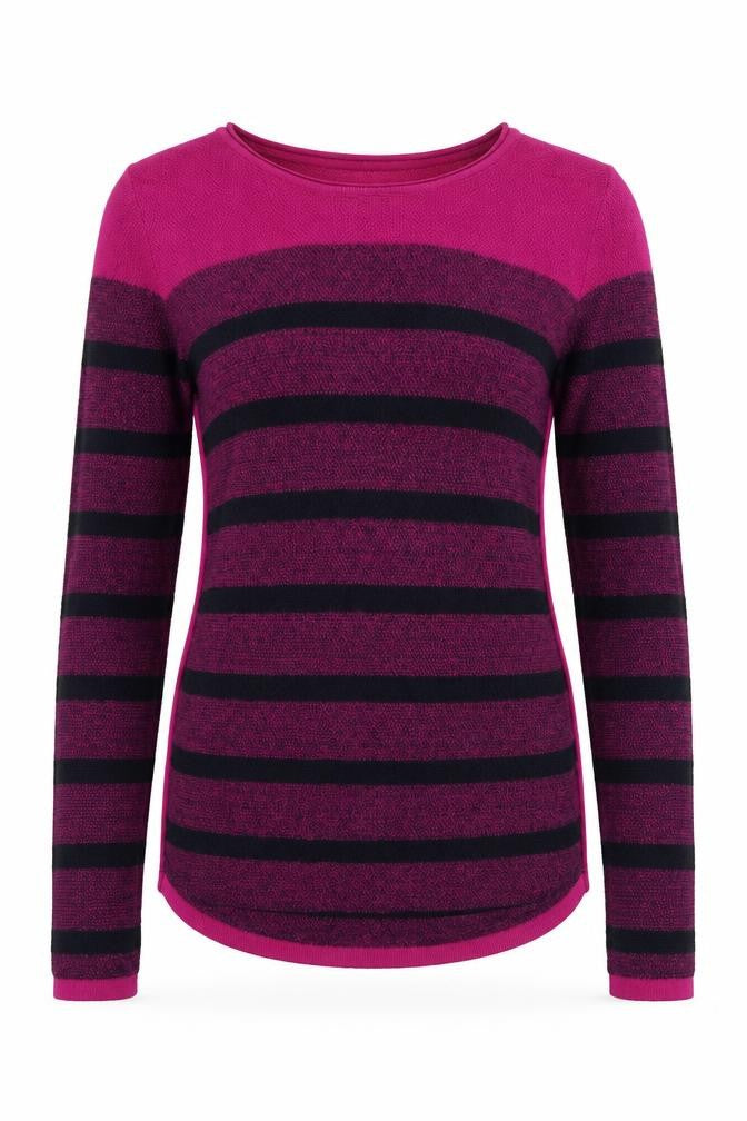 Womens UK Size M Lakeland Pink Basic T-Shirt