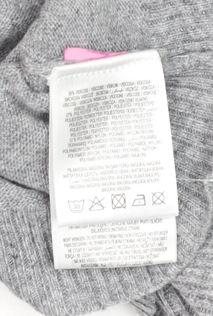 Girls UK Size 8 Years Pampolina Grey Cardigan Jumper