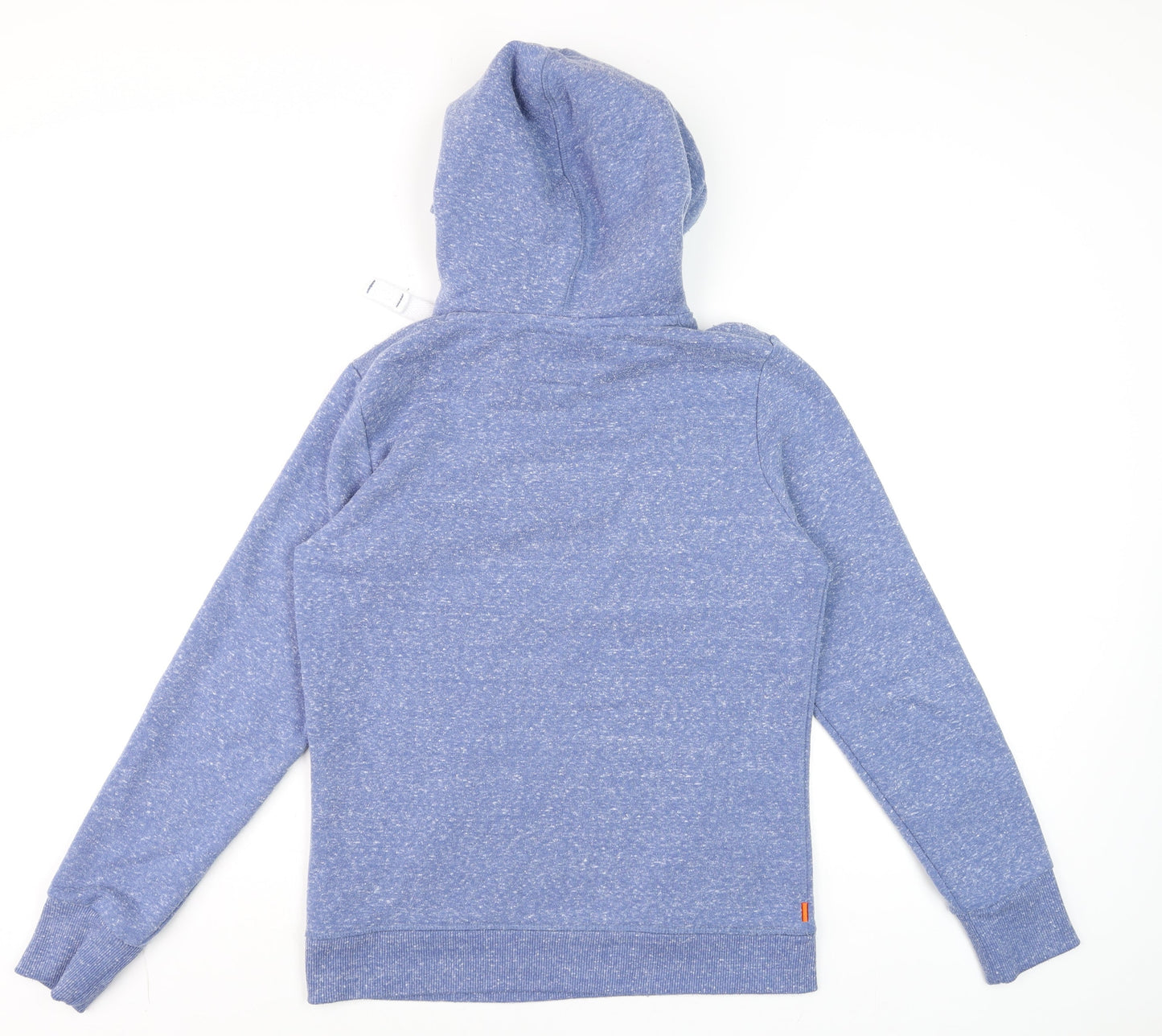 Womens UK Size 12 Superdry Blue Pullover Hoodie